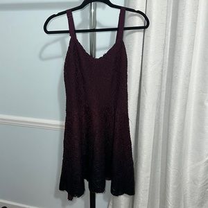 Free People Plum ombré dress. Sz. Large.